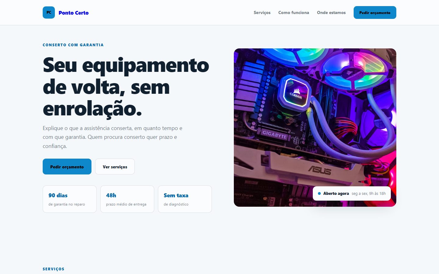 Tema Ponto Certo