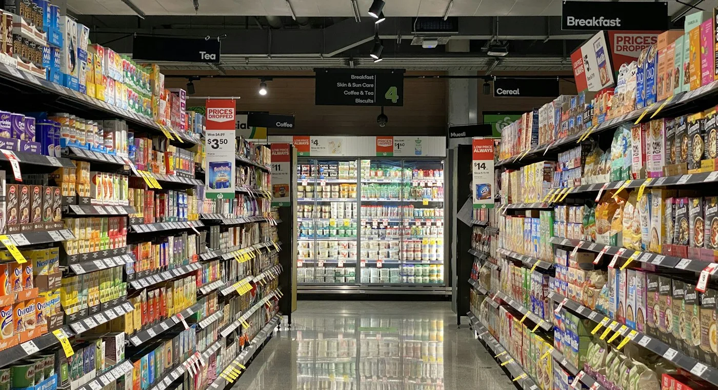 Corredor do mercado