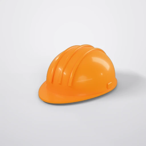 Modelo 3D: Capacete de obra