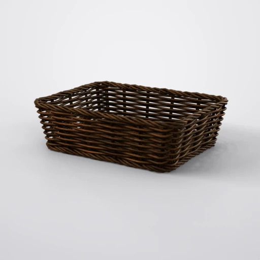 Modelo 3D: Cesto de vime