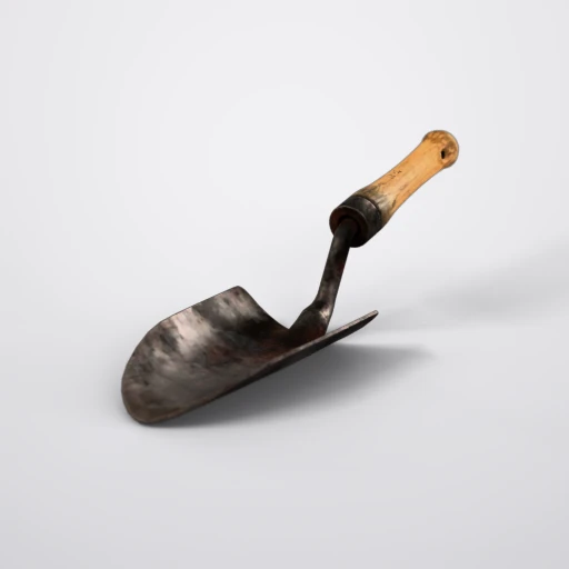 Modelo 3D: Colher de pedreiro
