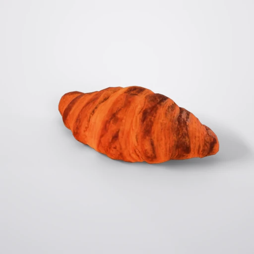 Modelo 3D: Croissant