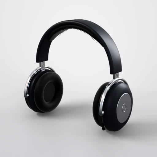 Modelo 3D: Fone de ouvido over-ear