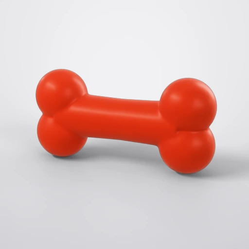 Modelo 3D: Osso de brinquedo
