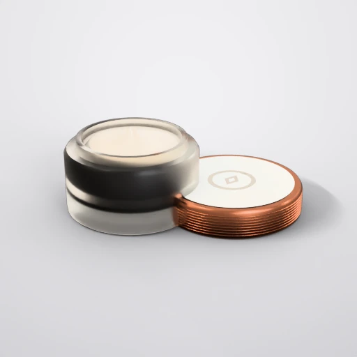 Modelo 3D: Pote de creme