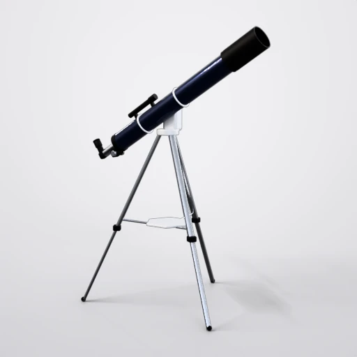 Modelo 3D: Telescópio